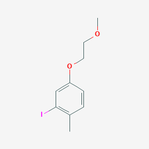 2-Iodo-4-(2-methoxyethoxy)-1-methylbenzene