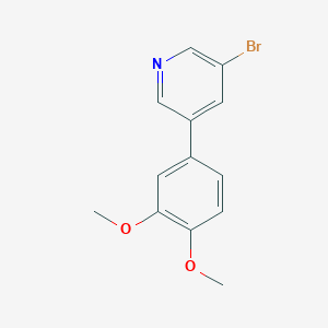 3-Bromo-5-(3,4-dimethoxyphenyl)pyridine