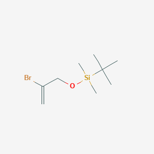 molecular formula C9H19BrOSi B8194429 ((2-Bromoallyl)oxy)(tert-butyl)dimethylsilane 