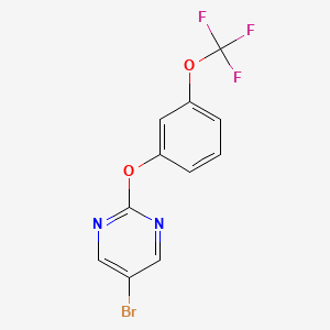 5-Bromo-2-(3-(trifluoromethoxy)phenoxy)pyrimidine