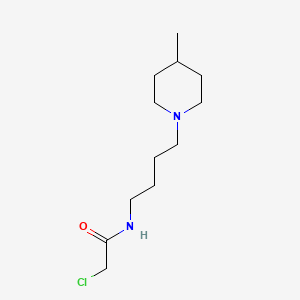 2-Chloro-N-(4-(4-methylpiperidin-1-yl)butyl)acetamide