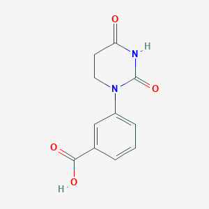 3-(2,4-Dioxotetrahydropyrimidin-1(2H)-YL)benzoic acid