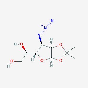 1-O,2-O-Isopropylidene-3-azido-3-deoxy-alpha-D-allofuranose