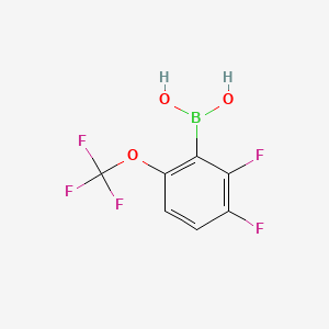 [2,3-Difluoro-6-(trifluoromethoxy)phenyl]boronic acid