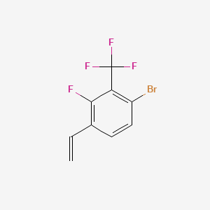 1-Bromo-4-ethenyl-3-fluoro-2-(trifluoromethyl)benzene
