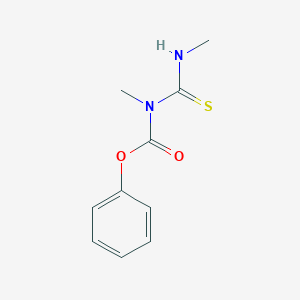 molecular formula C10H12N2O2S B8194762 phenyl N-methyl-N-(methylcarbamothioyl)carbamate 
