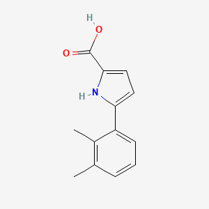 5-(2,3-dimethylphenyl)-1H-pyrrole-2-carboxylic acid