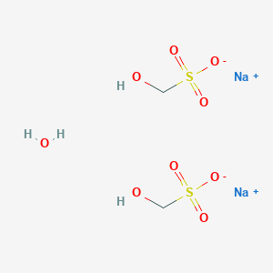 molecular formula C2H8Na2O9S2 B8194918 Sodium hydroxymethanesulfonate hemihydrate 