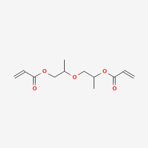 molecular formula C12H18O5 B8194919 1-((1-(Acryloyloxy)propan-2-yl)oxy)propan-2-yl acrylate CAS No. 1026551-14-3