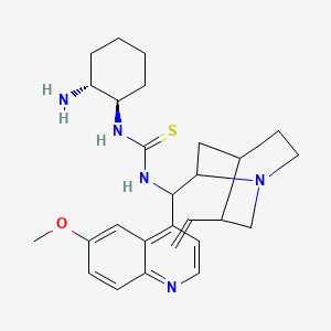 molecular formula C27H37N5OS B8194940 DHAC-thiourea 