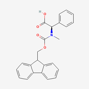 (R)-2-((((9H-fluoren-9-yl)methoxy)carbonyl)(methyl)amino)-2-phenylacetic acid