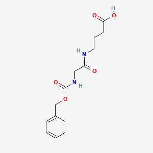 4-(2-(((Benzyloxy)carbonyl)amino)acetamido)butanoic acid