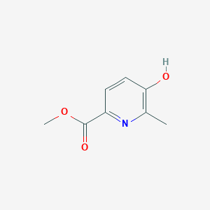 molecular formula C8H9NO3 B8195399 Methyl 5-hydroxy-6-methylpicolinate 