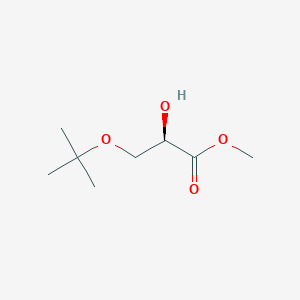 molecular formula C8H16O4 B8195411 (R)-Methyl 3-(tert-butoxy)-2-hydroxypropanoate 