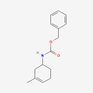 molecular formula C15H19NO2 B8195469 benzyl N-(3-methylcyclohex-3-en-1-yl)carbamate 