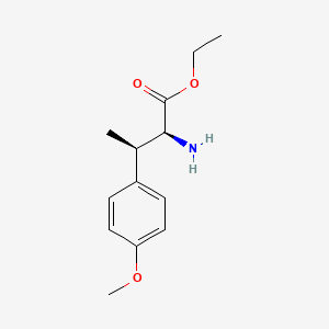 ethyl (2S,3R)-2-amino-3-(4-methoxyphenyl)butanoate