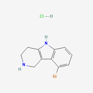 9-bromo-2,3,4,5-tetrahydro-1H-pyrido[4,3-b]indole;hydrochloride