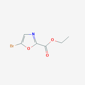 molecular formula C6H6BrNO3 B8195714 Ethyl 5-bromooxazole-2-carboxylate 
