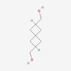 molecular formula C9H16O2 B8195791 Spiro[3.3]heptane-2,6-dimethanol 
