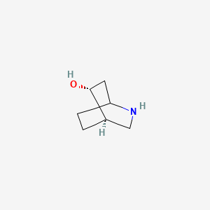 molecular formula C7H13NO B8195831 (4R,5R)-2-azabicyclo[2.2.2]octan-5-ol 