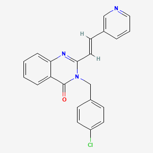 molecular formula C22H16ClN3O B8195886 Rad51-IN-1 