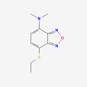 molecular formula C10H13N3OS B8195926 EtS-DMAB 