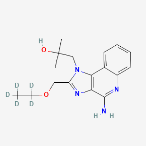 molecular formula C17H22N4O2 B8195992 Resiquimod-D5 