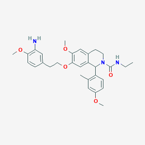 molecular formula C30H37N3O5 B8196000 KRAS inhibitor-10 