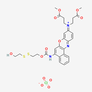 molecular formula C29H32ClN3O12S2 B8196055 Trx-red 