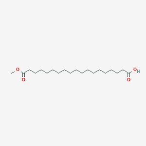 molecular formula C20H38O4 B8196214 19-Methoxy-19-oxononadecanoic acid 