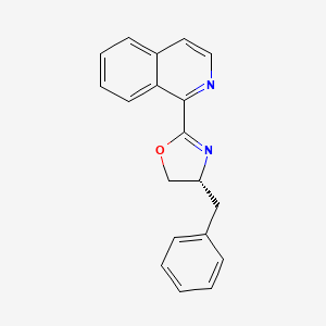 (R)-4-Benzyl-2-(isoquinolin-1-yl)-4,5-dihydrooxazole
