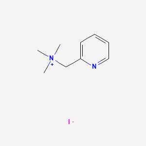 molecular formula C9H15IN2 B8196353 N,N,N-Trimethyl-1-(pyridin-2-yl)methanaminium iodide 