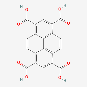 molecular formula C20H10O8 B8196437 Pyrene-1,3,6,8-tetracarboxylic acid 