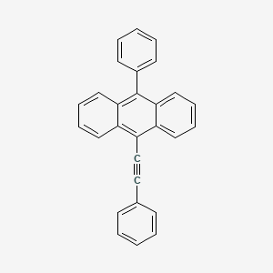 molecular formula C28H18 B8196644 9-Phenyl-10-(phenylethynyl)anthracene 
