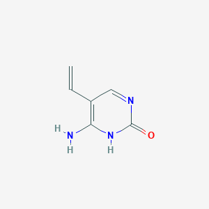 molecular formula C6H7N3O B8196719 5-Vinylcytosine 