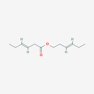 molecular formula C12H20O2 B8196766 (E)-(E)-Hex-3-en-1-yl hex-3-enoate 