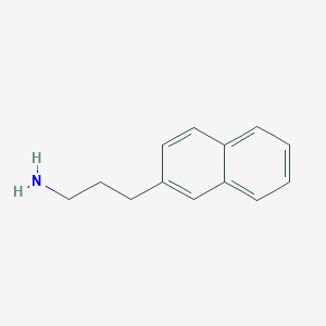 B081968 3-(Naphthalen-2-YL)propan-1-amine CAS No. 13198-21-5