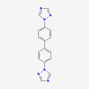 4,4'-Di(1H-1,2,4-triazol-1-yl)-1,1'-biphenyl