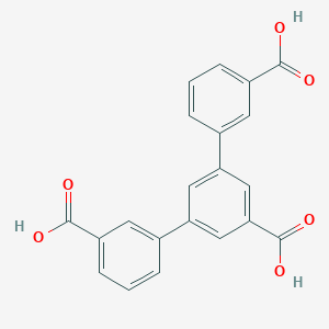 molecular formula C21H14O6 B8196825 3,5-bis(3-carboxyphenyl)benzoic acid 