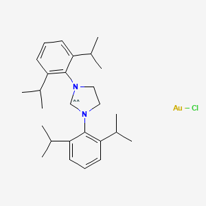 molecular formula C27H38AuClN2 B8196859 CID 71560960 