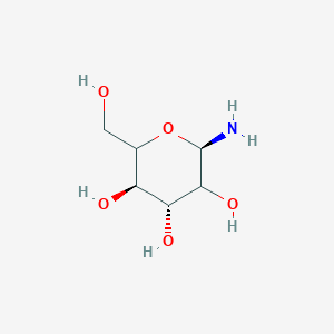 molecular formula C6H13NO5 B8197086 (2R,4R,5R)-2-amino-6-(hydroxymethyl)oxane-3,4,5-triol 