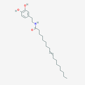N-[2-(3,4-dihydroxyphenyl)ethyl]-9-octadecenamide