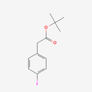 molecular formula C12H15IO2 B8197149 Tert-butyl 2-(4-iodophenyl)acetate 