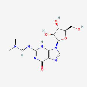 molecular formula C13H18N6O5 B8197221 CID 54424397 