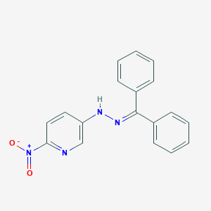 5-(2-(Diphenylmethylene)hydrazinyl)-2-nitropyridine