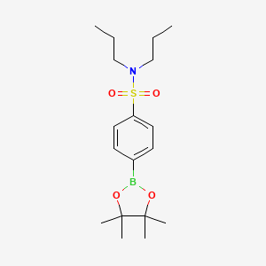 N,N-Dipropyl-4-(4,4,5,5-tetramethyl-1,3,2-dioxaborolan-2-yl)benzenesulfonamide