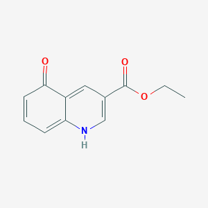 ethyl 5-oxo-1H-quinoline-3-carboxylate