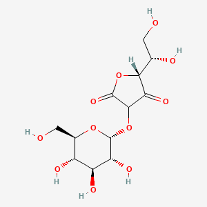 molecular formula C12H18O11 B8197456 CID 9945780 