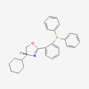 (R)-4-Cyclohexyl-2-(2-(diphenylphosphanyl)phenyl)-4,5-dihydrooxazole