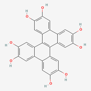 molecular formula C26H16O8 B8197691 Dibenzo[g,p]chrysen-2,3,6,7,10,11,14,15-octaol 